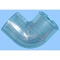 Professional Plastics Clear PVC Schedule 40 90DG ST EL-SLXSL, 406-025L - 2-1/2 Inch (1 Pcs) FITPVCCLELL902.50S40-406025L1